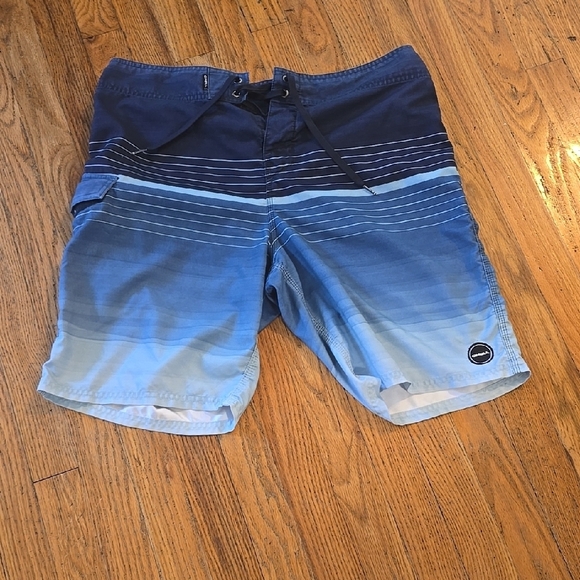 O'Neill Men's Blue Gradient Swim Shorts L - Picture 1 of 3